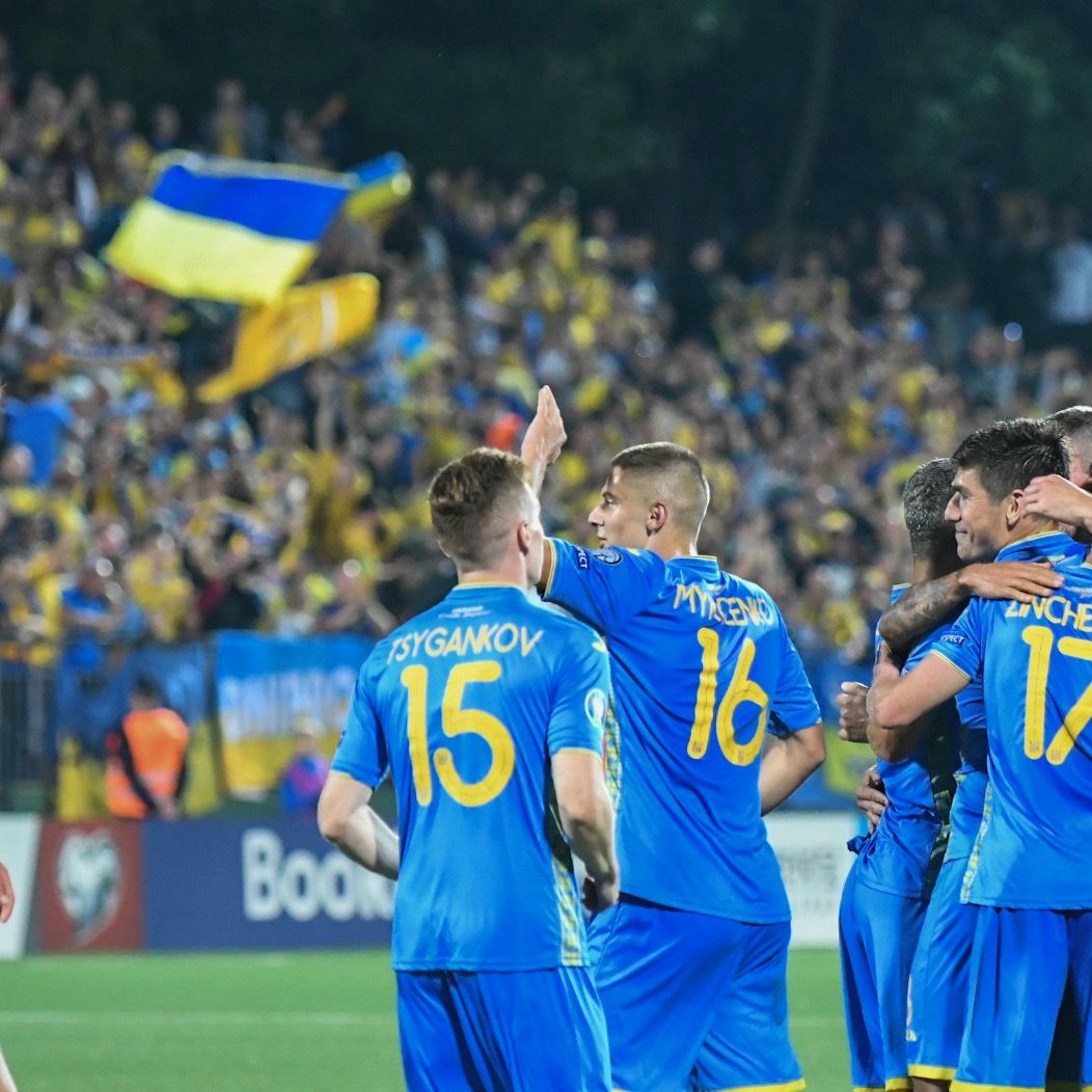 Mykolenko and Tsyhankov take part in Ukraine victorious match in Vilnius