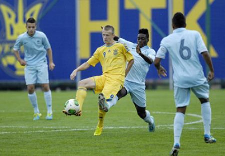 Ukraine U-17 with five Dynamo players draw against France